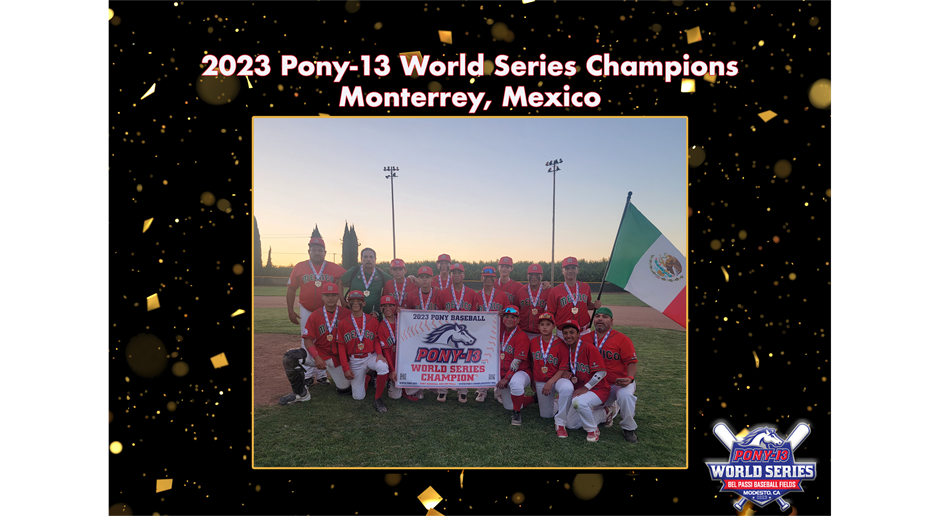 Congrats to the 2023 Pony-13 Champions!